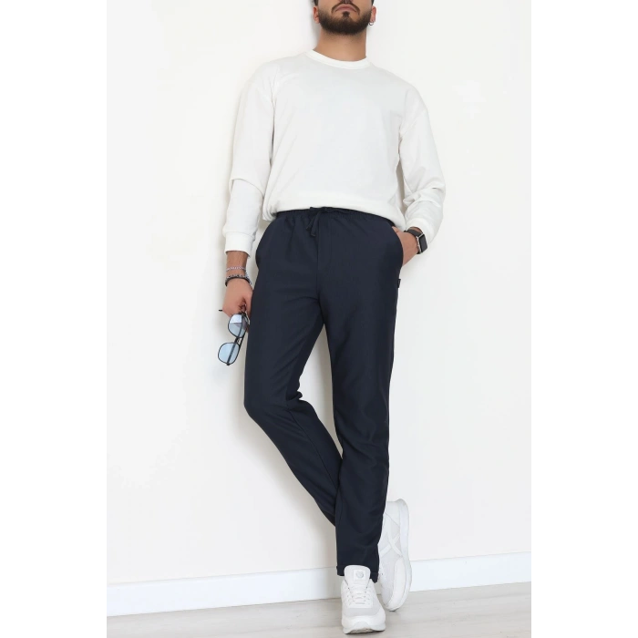 Ottoman Kumaş Erkek Pantolon Lacivert - 42190.1937.