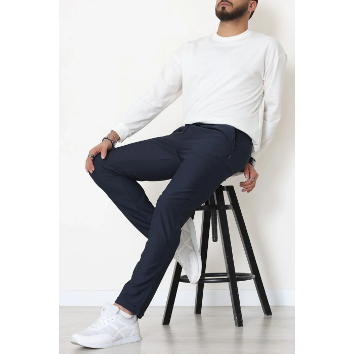 Ottoman Kumaş Erkek Pantolon Lacivert - 42190.1937.