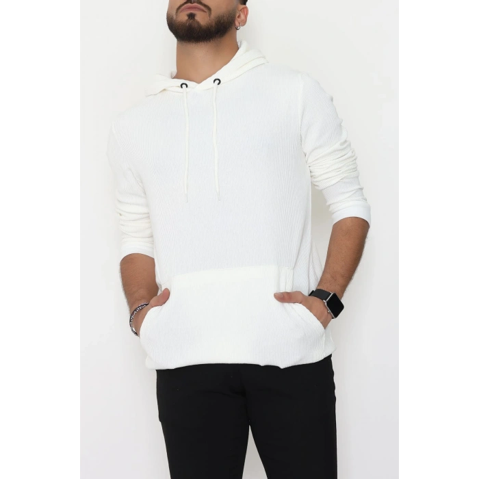 Ottoman Kumaş Erkek Sweat Ekru - 42794.1871.