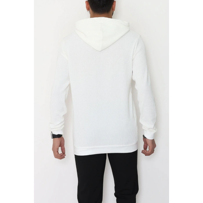 Ottoman Kumaş Erkek Sweat Ekru - 42794.1871.