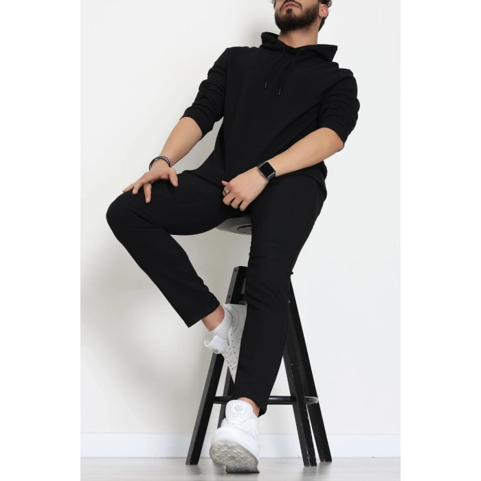 Ottoman Kumaş Erkek Sweat Siyah - 42794.1871.
