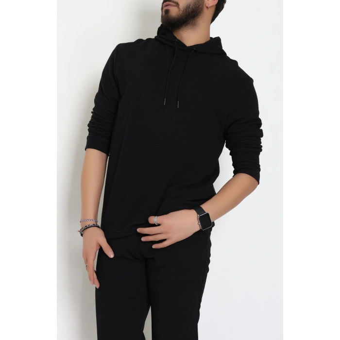 Ottoman Kumaş Erkek Sweat Siyah - 42794.1871.