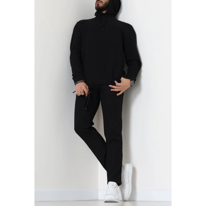 Ottoman Kumaş Erkek Sweat Siyah - 42794.1871.