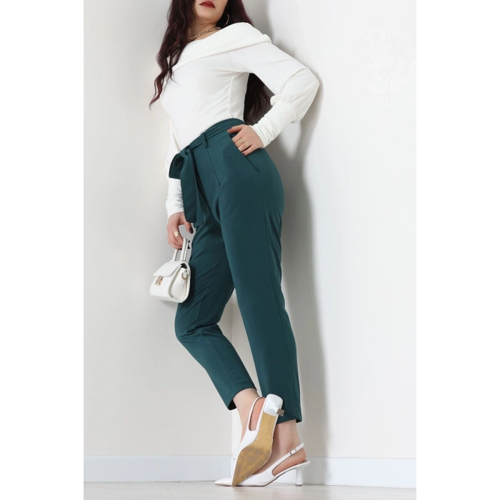 Ottoman Kuşaklı Pantolon Nefti - 1824.2126.