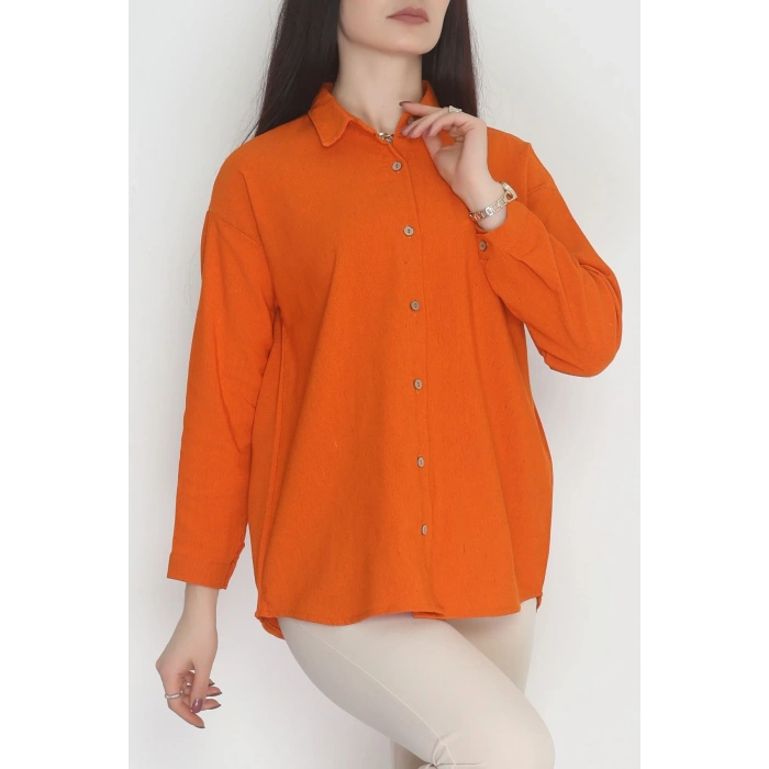 Oversize Gömlek Turuncu2 - 0010.053.