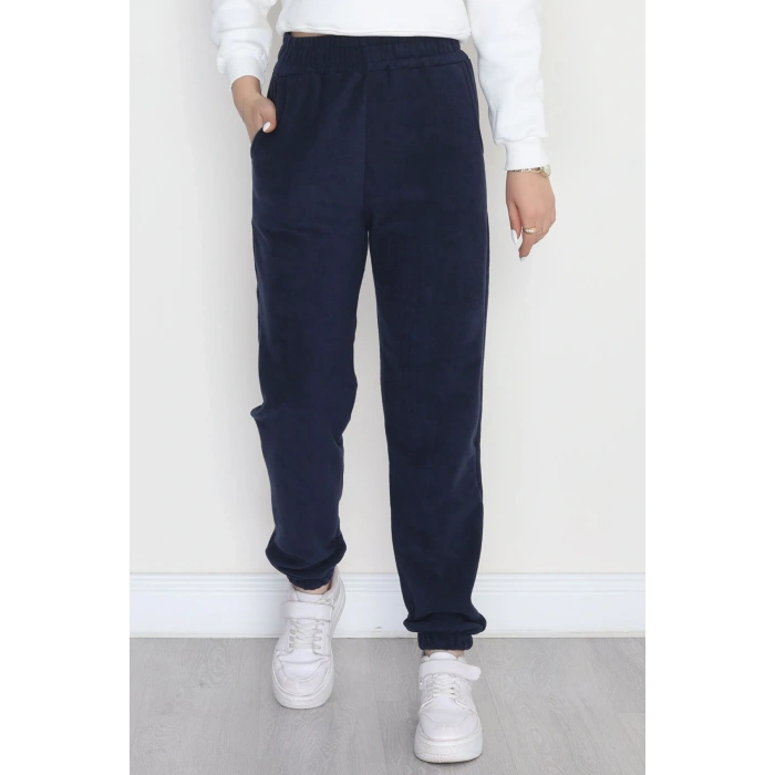 Paça Lastikli Polar Eşofman Altı Lacivert - 51001.053.