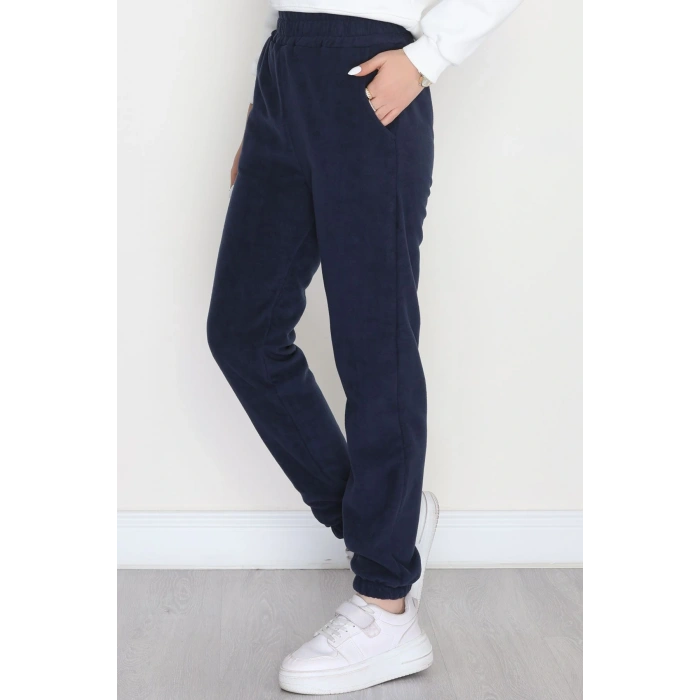 Paça Lastikli Polar Eşofman Altı Lacivert - 51001.053.