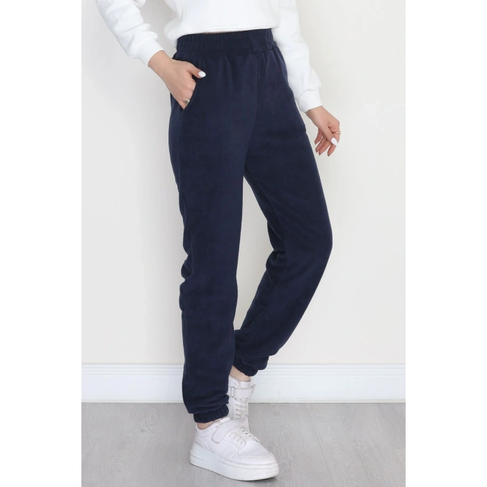 Paça Lastikli Polar Eşofman Altı Lacivert - 51001.053.