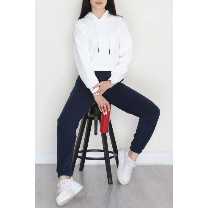 Paça Lastikli Polar Eşofman Altı Lacivert - 51001.053.