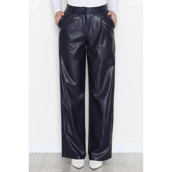 Palazzo Deri Pantolon Lacivert - 51208.1779.