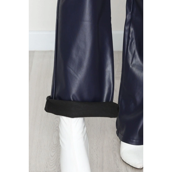 Palazzo Deri Pantolon Lacivert - 51208.1779.