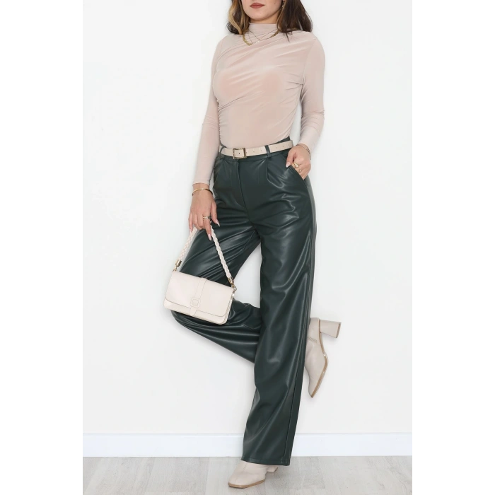 Palazzo Deri Pantolon Zümrüt - 51208.1779.