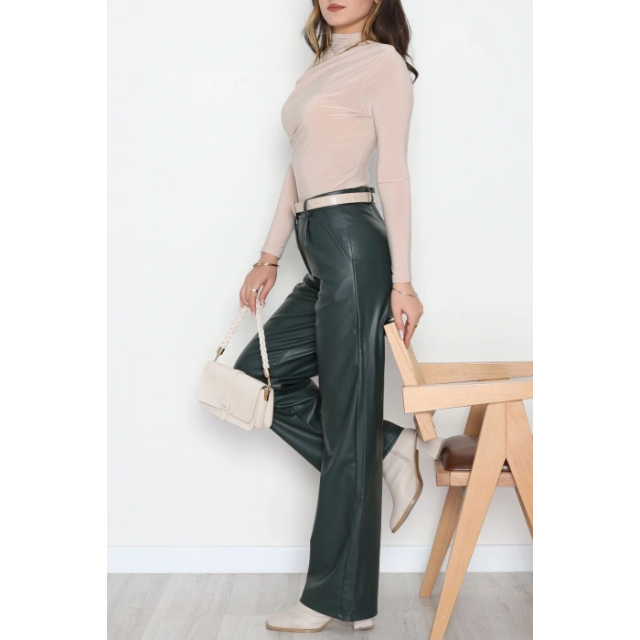 Palazzo Deri Pantolon Zümrüt - 51208.1779.