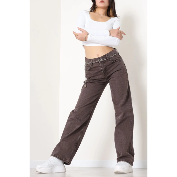 Palazzo Kot Pantolon Açıkkahve - 31554.2088.