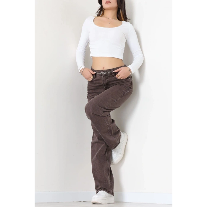 Palazzo Kot Pantolon Açıkkahve - 31554.2088.