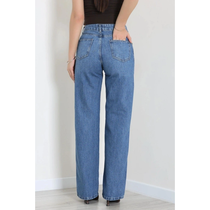 Palazzo Kot Pantolon Açıkmavi - 31904.1566.