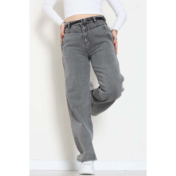 Palazzo Kot Pantolon Gri - 31847.2121.