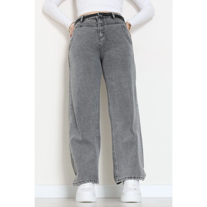 Palazzo Kot Pantolon Gri - 31847.2121.