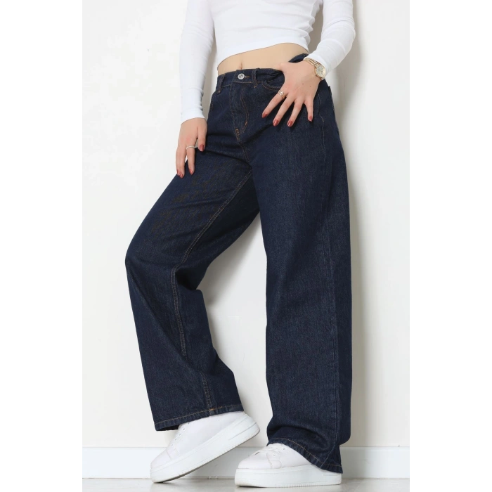 Palazzo Kot Pantolon Koyulacivert - 31554.2088.