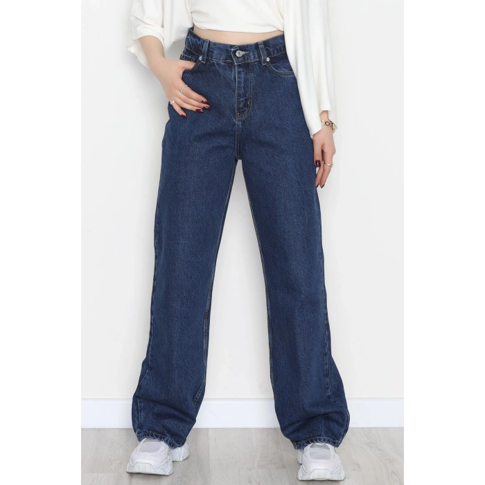 Palazzo Kot Pantolon Lacivert - 31734.1606.