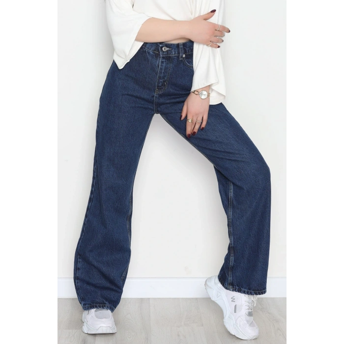 Palazzo Kot Pantolon Lacivert - 31734.1606.