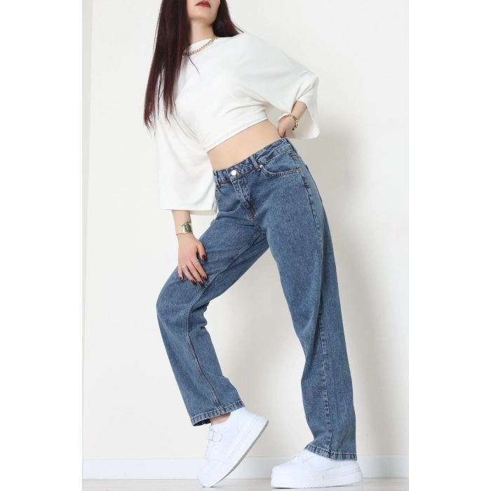 Palazzo Kot Pantolon Mavi - 31830.1904.