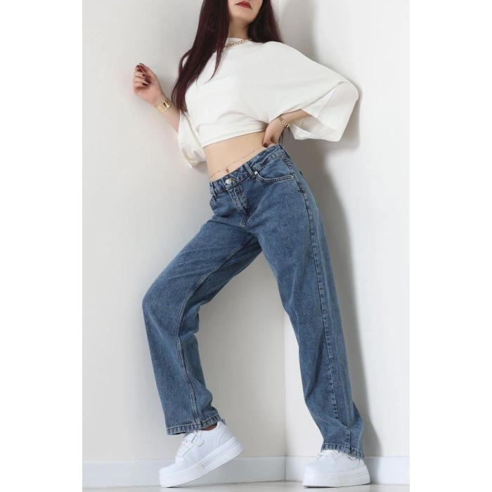 Palazzo Kot Pantolon Mavi - 31830.1904.