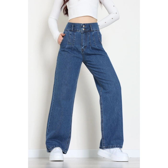 Palazzo Kot Pantolon Mavi - 31848.2121.