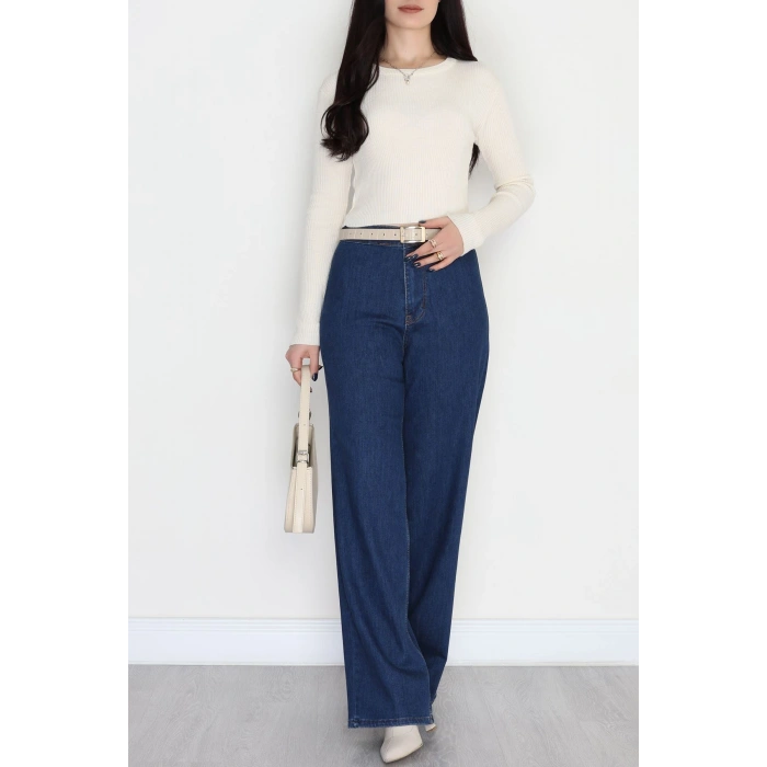 Palazzo Kot Pantolon Mavi - 8000112.1431.