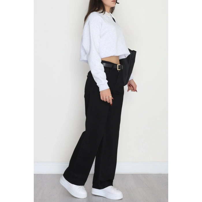 Palazzo Kot Pantolon Siyah - 31554.2088.