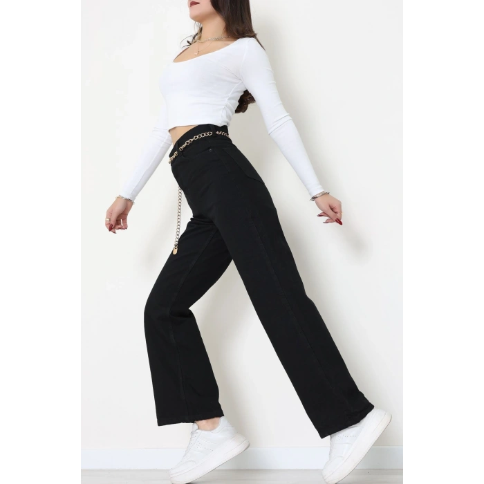 Palazzo Kot Pantolon Siyah - 31894.1606.