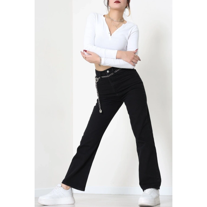 Palazzo Kot Pantolon Siyah - 31902.1904.