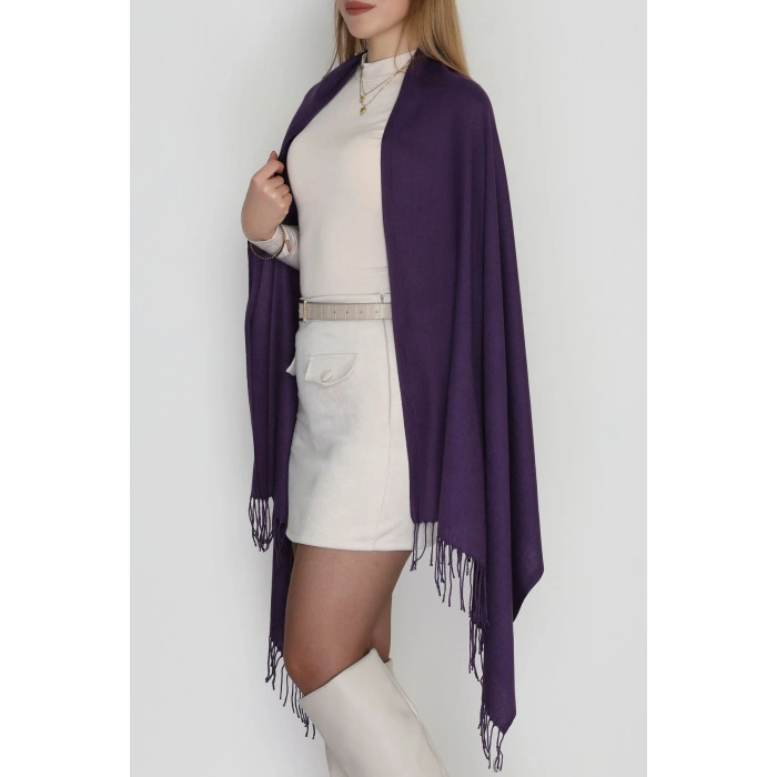 Paşmina Şal Mürdüm - 70866.1736.