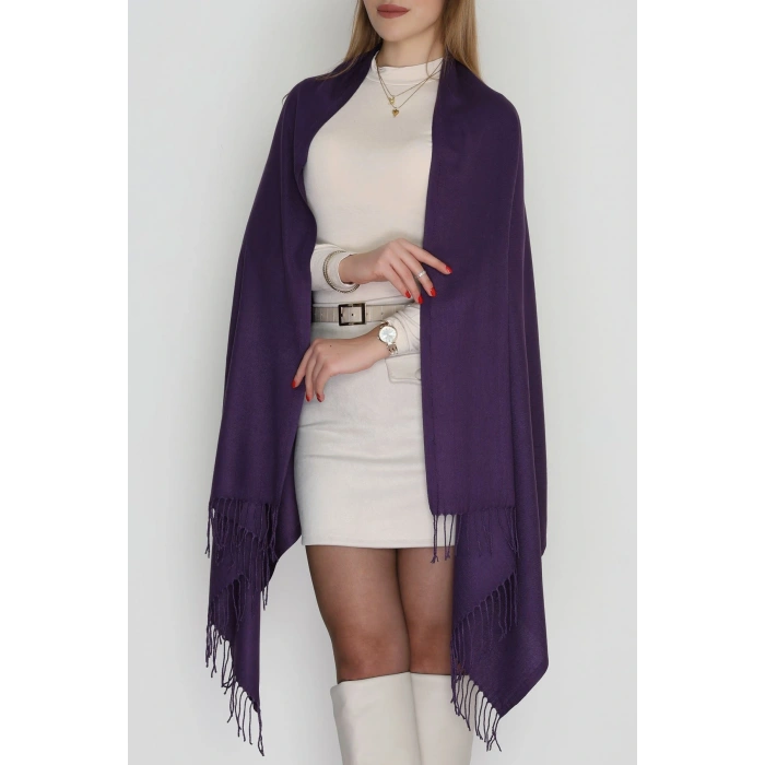 Paşmina Şal Mürdüm - 70866.1736.