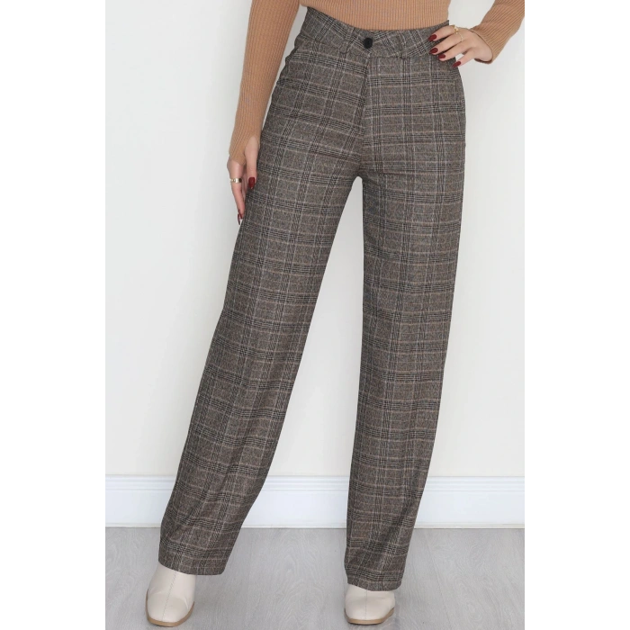 Poliviskon Cepli Bol Paça Pantolon Kahve - 51029.1920.