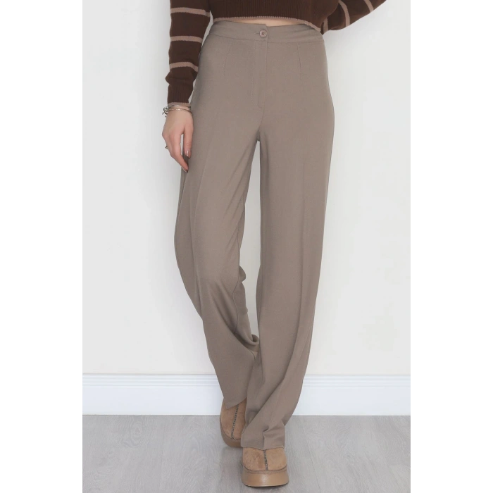 Poliviskon Palazzo Pantolon Vizon1 - 51024.1779.