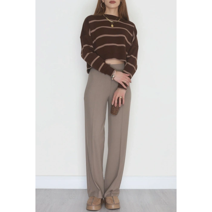 Poliviskon Palazzo Pantolon Vizon1 - 51024.1779.