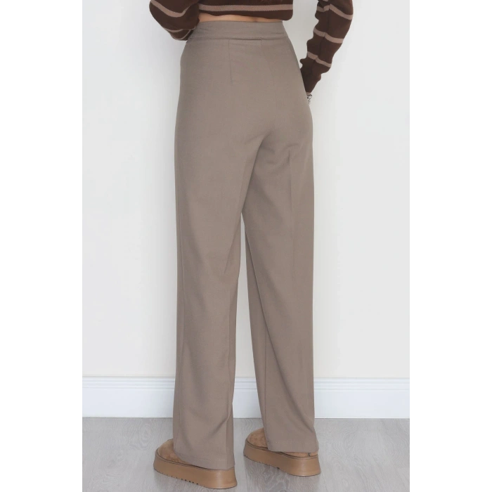 Poliviskon Palazzo Pantolon Vizon1 - 51024.1779.