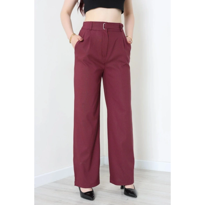 Poliviskon Pantolon Bordo - 7717.1437.