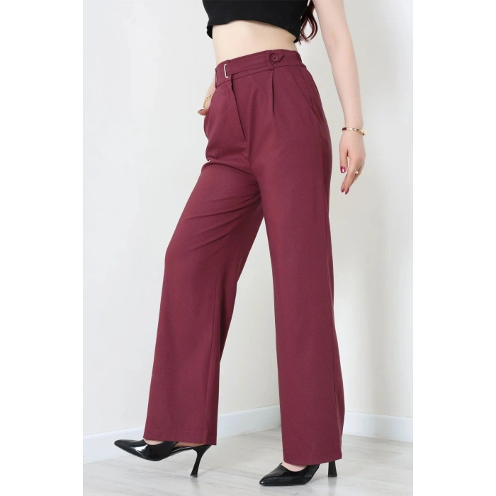 Poliviskon Pantolon Bordo - 7717.1437.