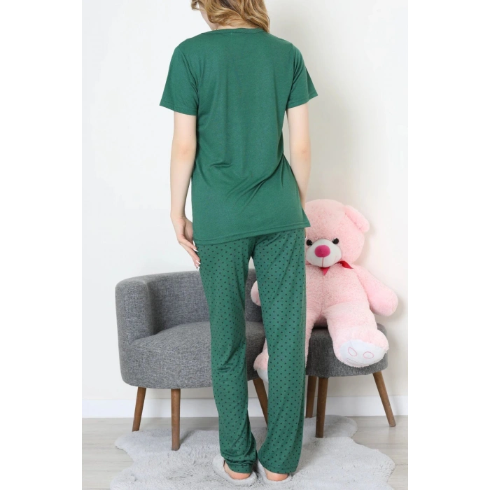 Poliviskon Pijama Takım Zümrüt - 50779.1773.