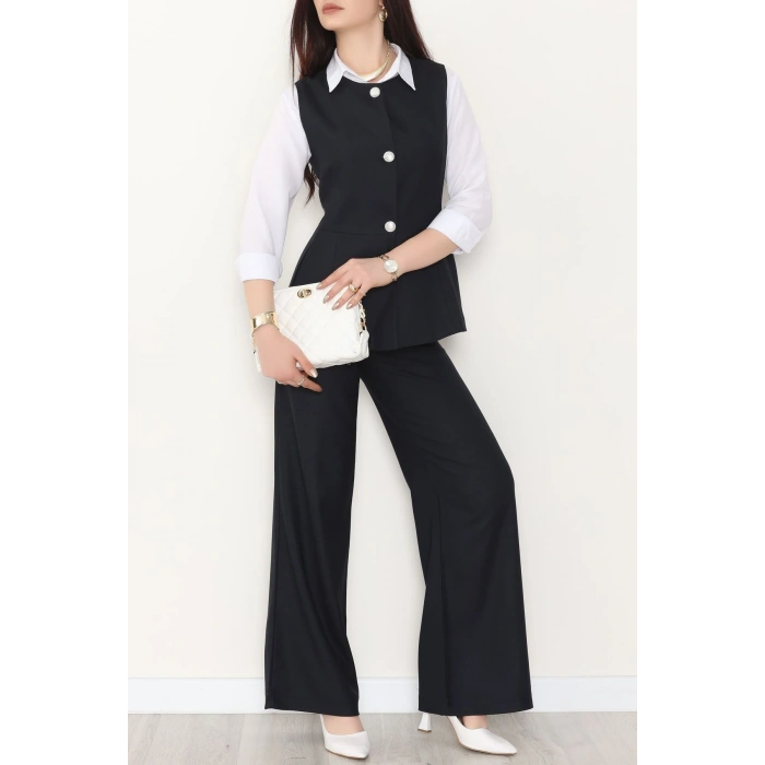 Poliviskon Yelekli Takım Lacivert - 9248.424.