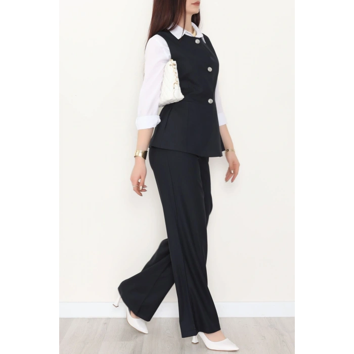 Poliviskon Yelekli Takım Lacivert - 9248.424.