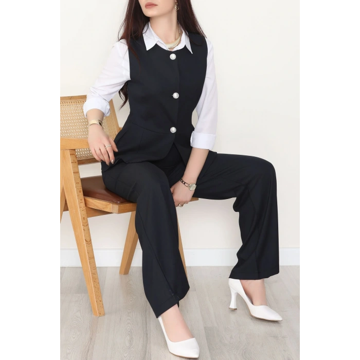 Poliviskon Yelekli Takım Lacivert - 9248.424.