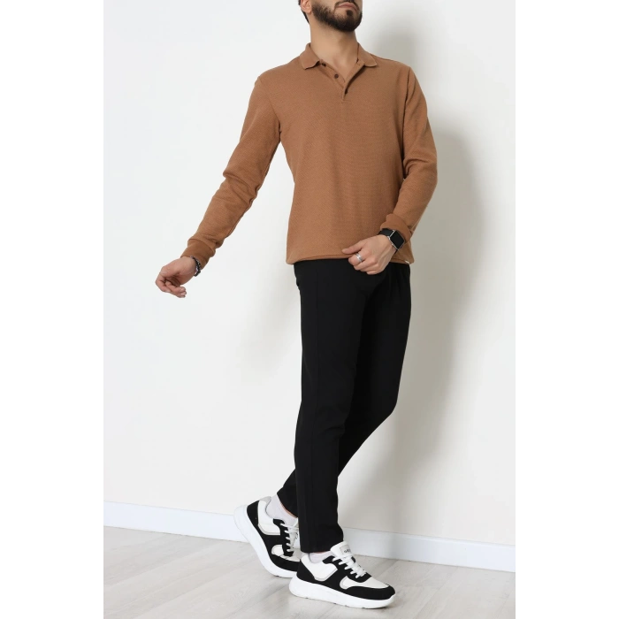 Polo Yaka Erkek Sweat Sütlükahve - 25970.2125.