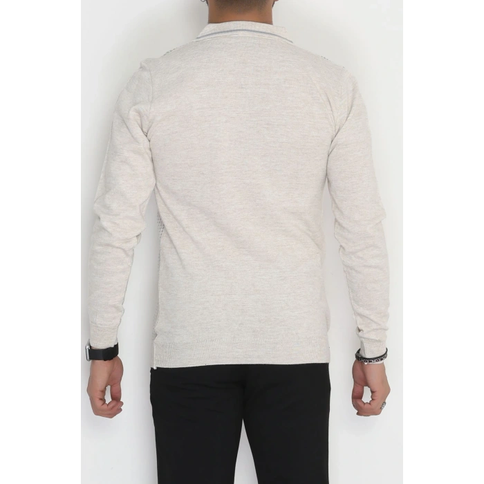 Polo Yaka Erkek Triko Taş - 2570.2052.