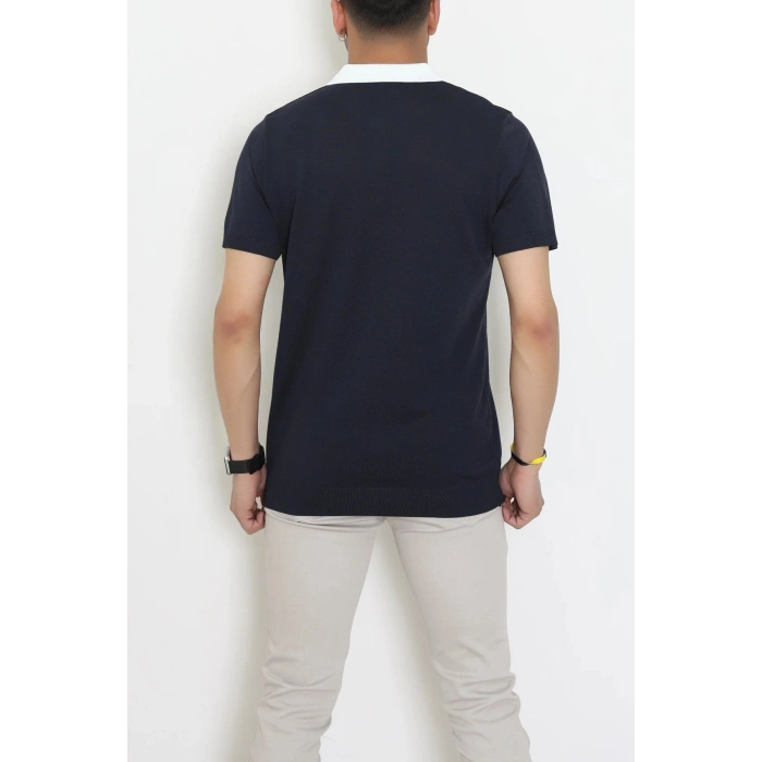 Polo Yaka Triko Tişört Lacivert - 71597.2167.