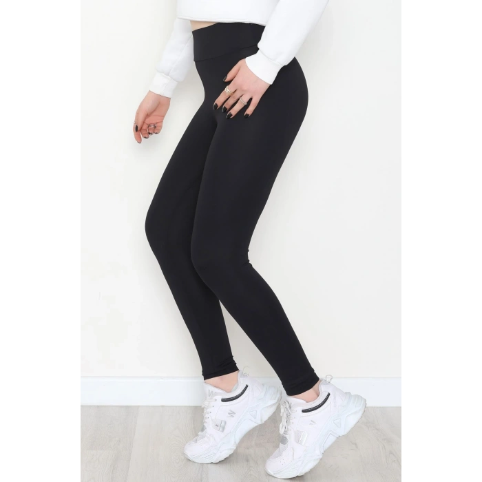 Polyamid Kumaş Tayt Siyah - 42744.1871.