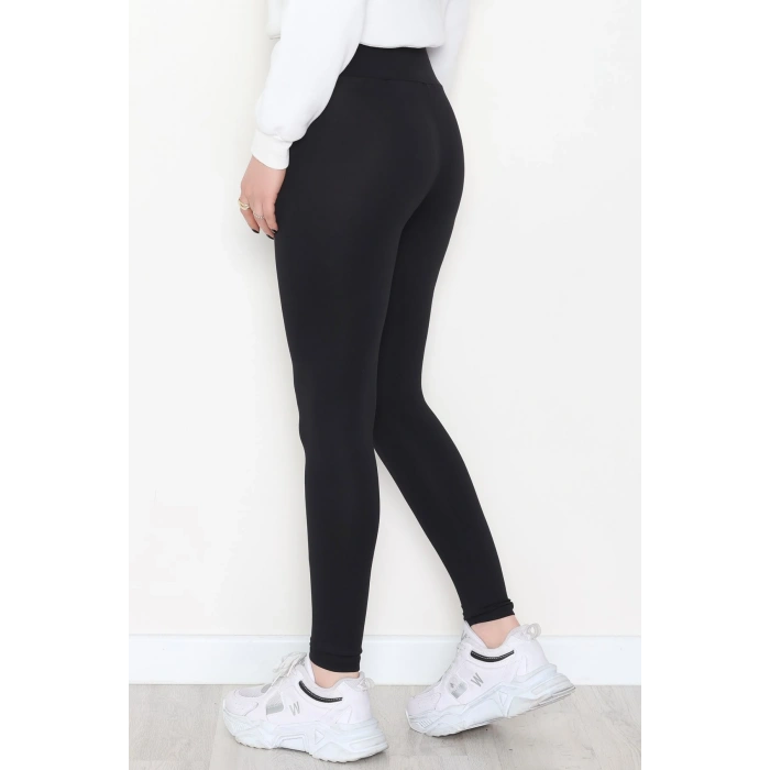 Polyamid Kumaş Tayt Siyah - 42744.1871.