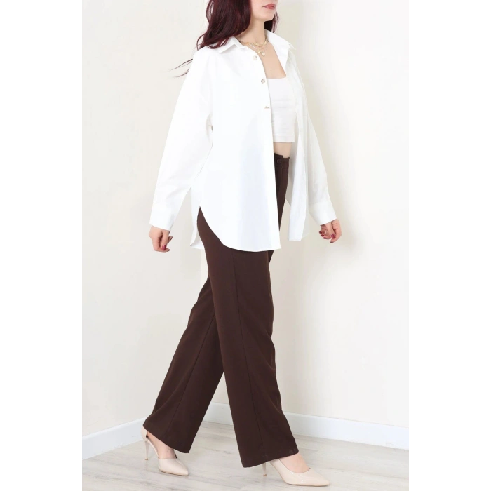 Poplin Gömlek Beyaz - 71161.1934.
